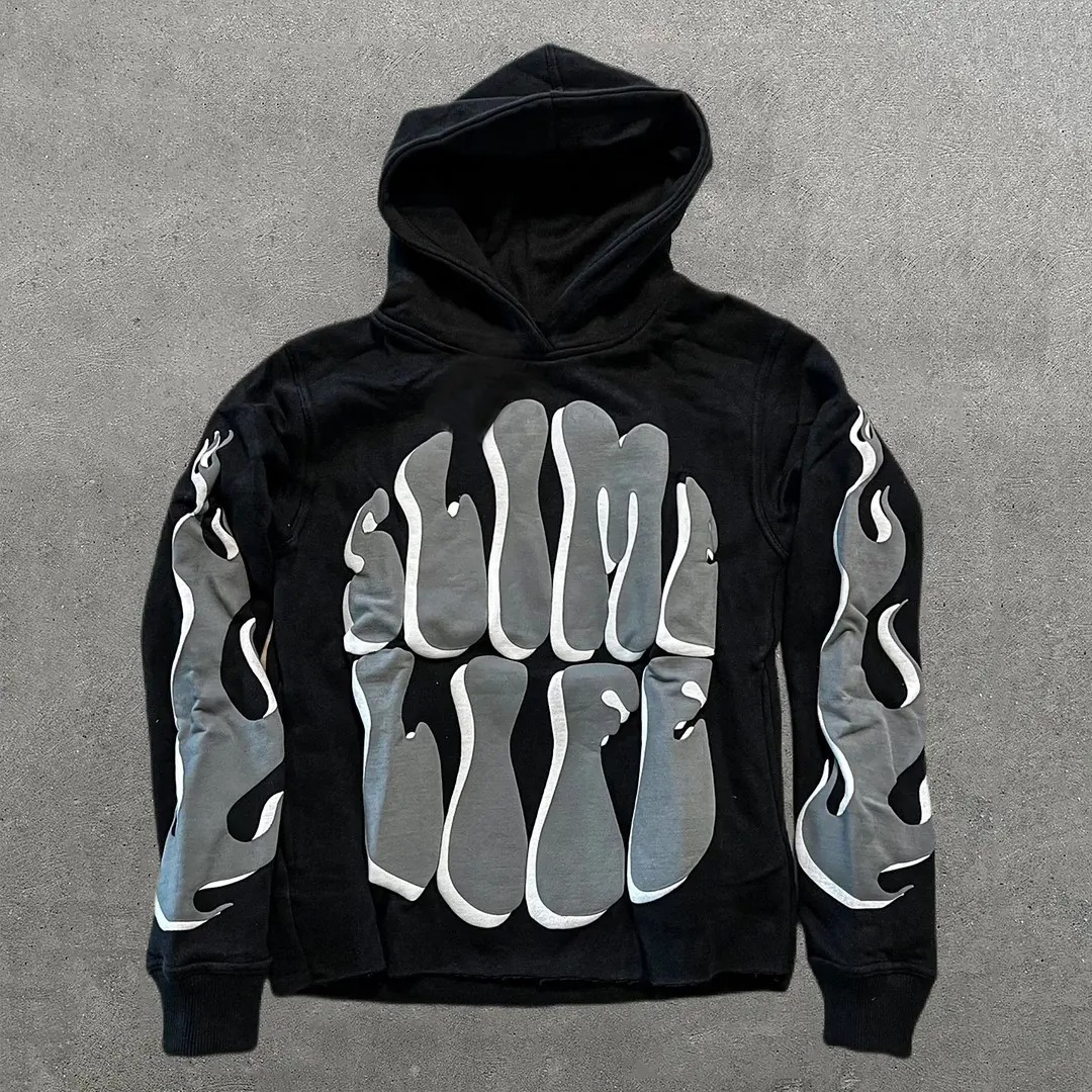 Sportswear Custom Logo High Quality 3D Puff Printing Heavy Weight 100% Cotton Hoodie zip up Hoodies - view 3