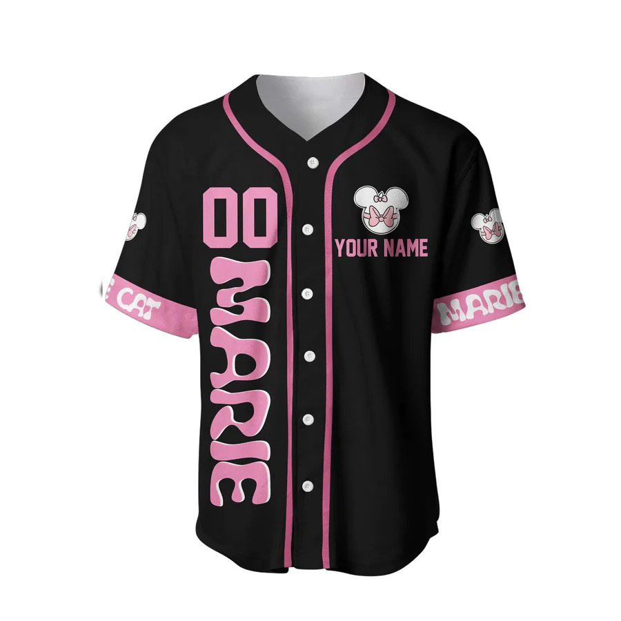 Custom Baseball Jersey with Logo and Design  - view 2