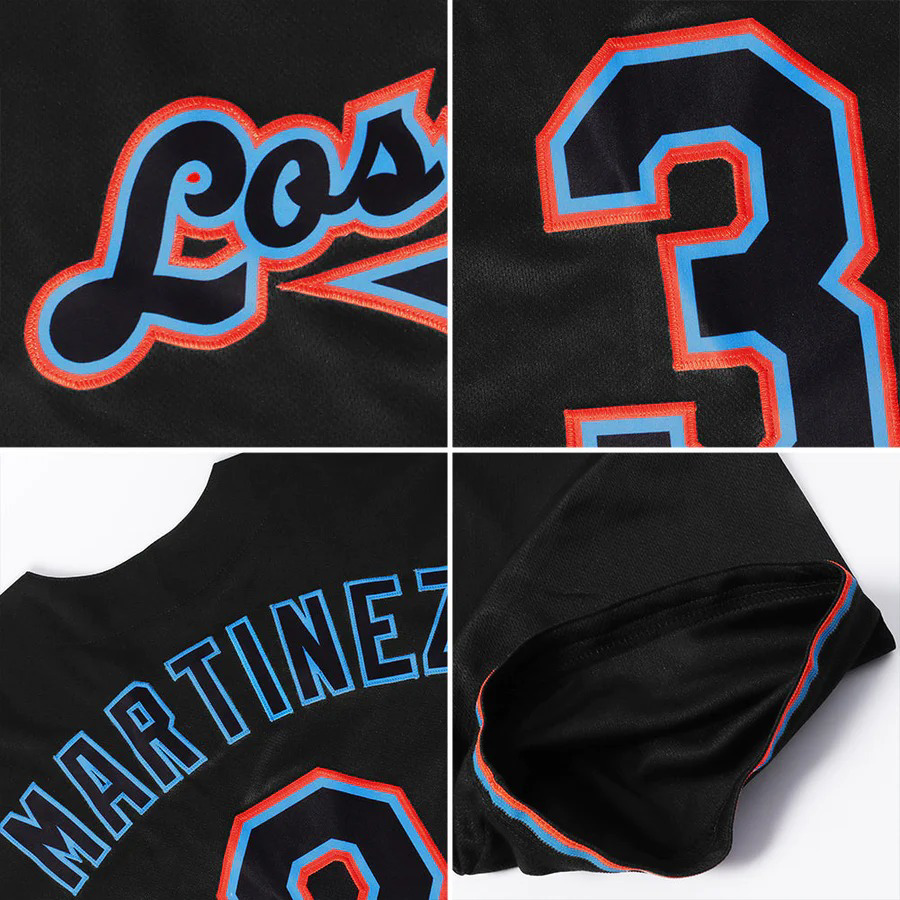 Custom Baseball Jersey with Logo and Design  - view 3