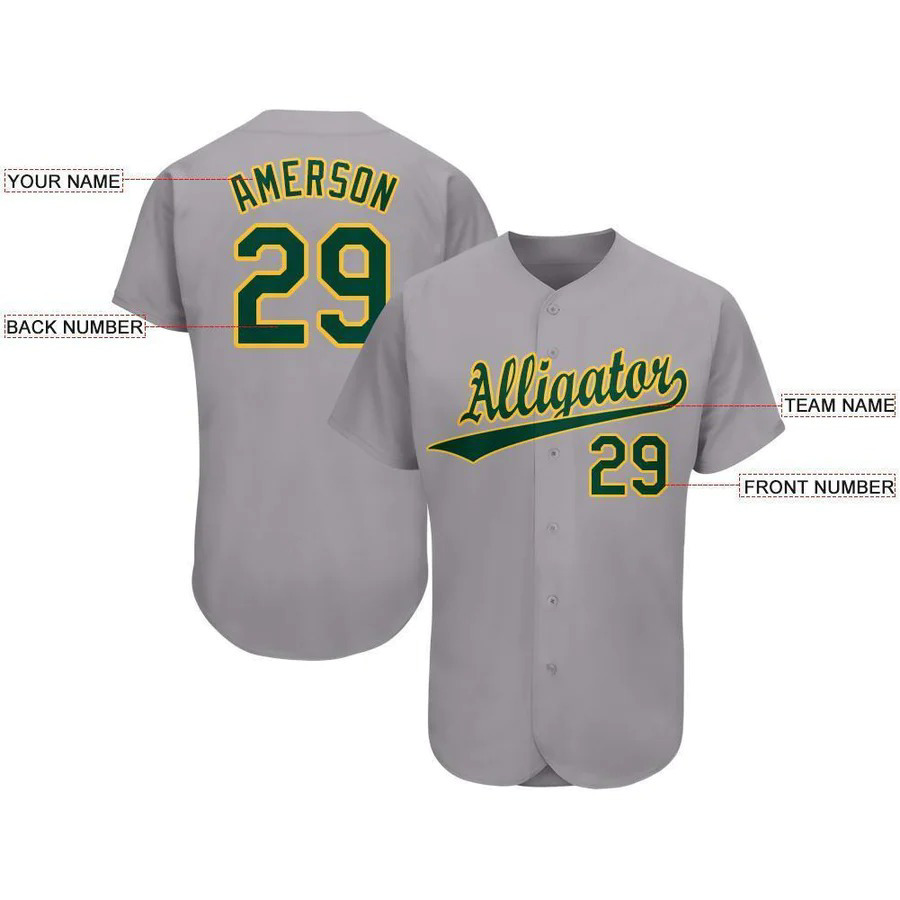  Custom Baseball Jersey for Adults - view 3