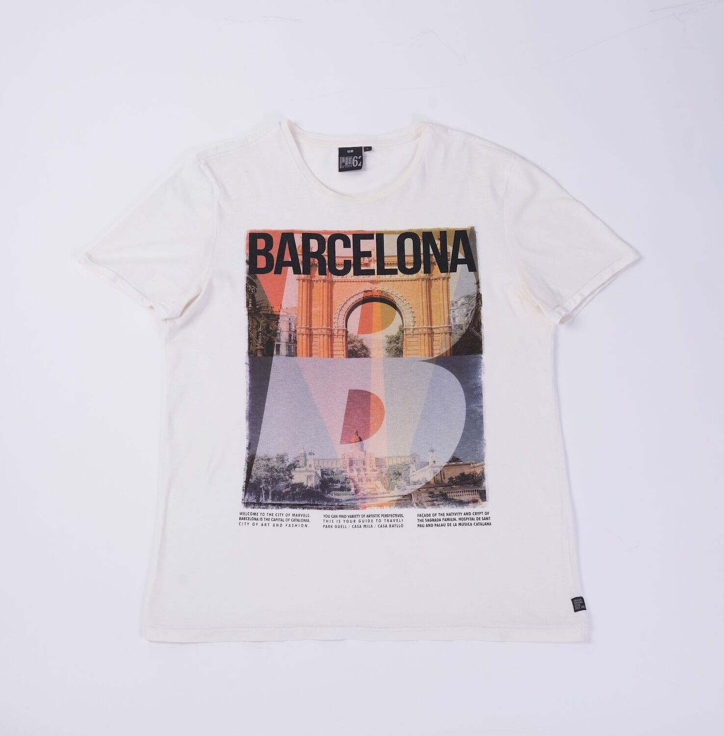 Printed %100 cotton man t-shirt