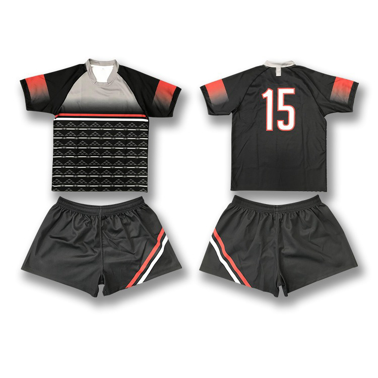 Rugby Uniform | Rugby jersey | Youth Rugby Jerseys with Custom Design and Logo - view 4