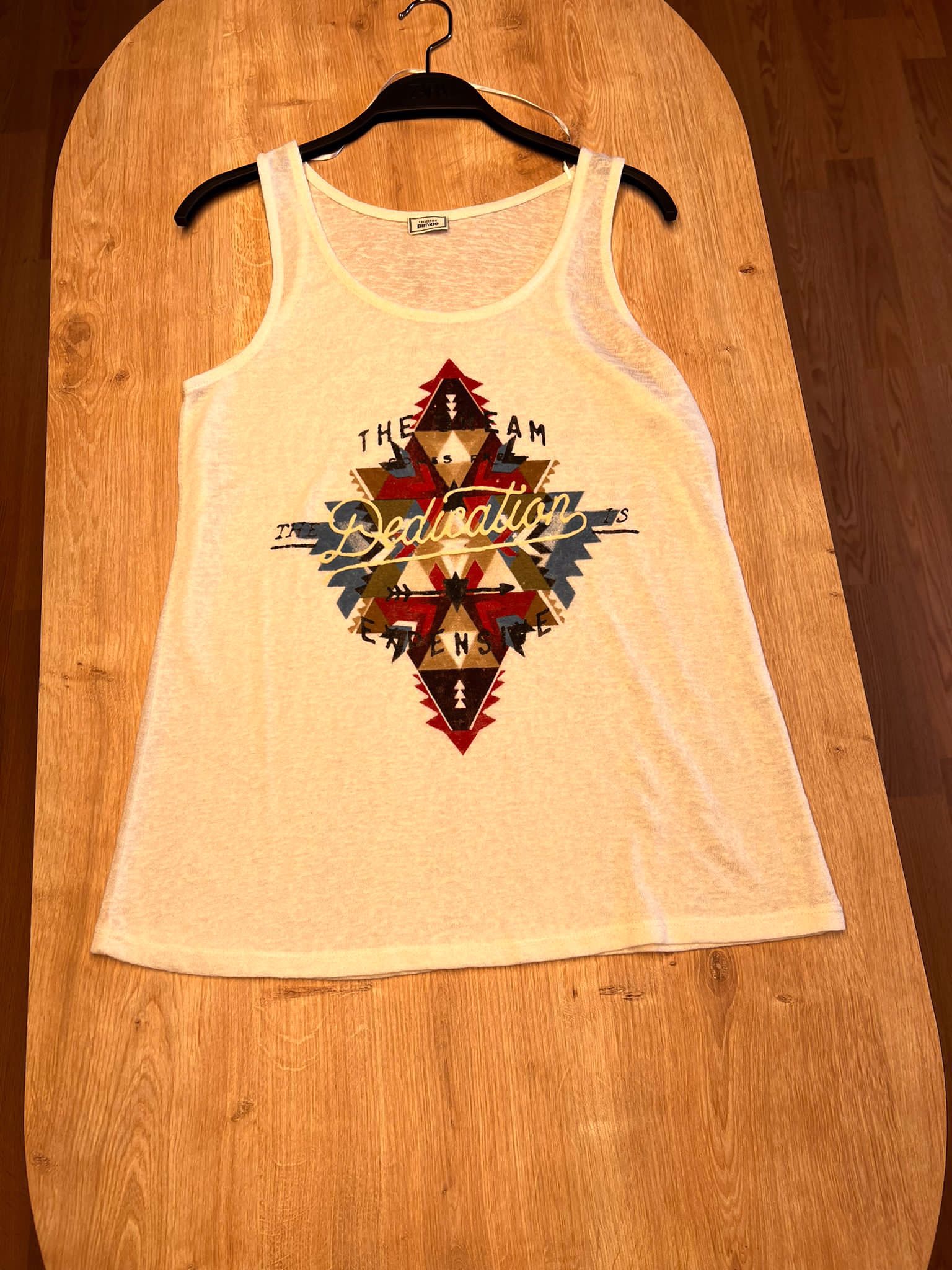 %100 COTTON WOMEN PRINTED AND EMBROIDERY T-SHIRT