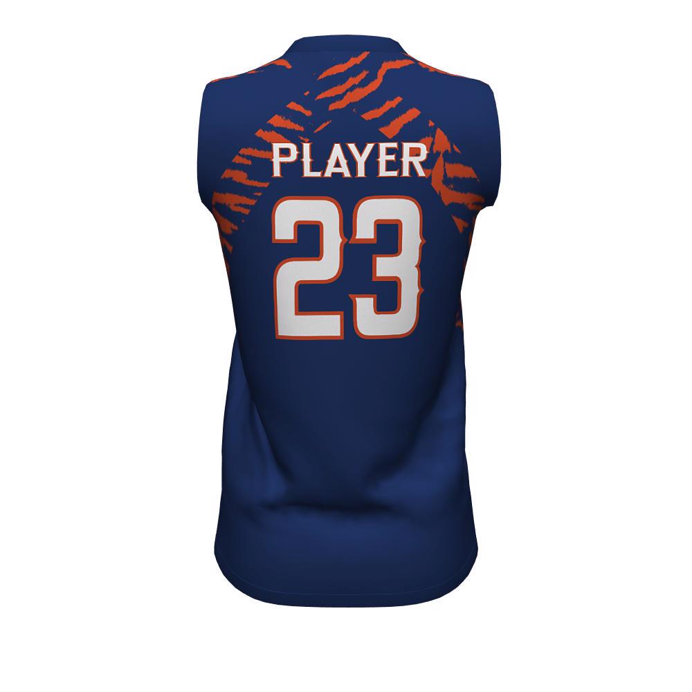 Softball Crew Neck Sleeveless Jersey Tigers CNS-04 - view 2