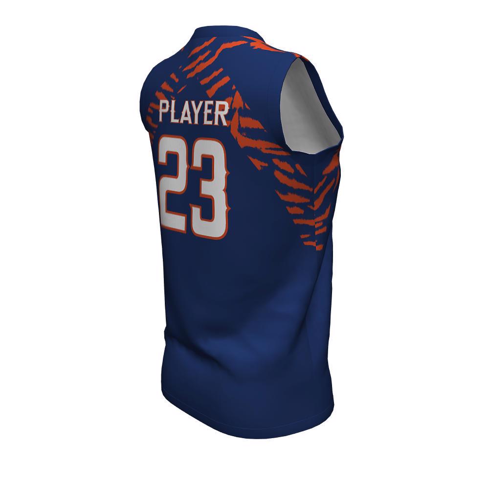 Softball Crew Neck Sleeveless Jersey Tigers CNS-04 - view 3
