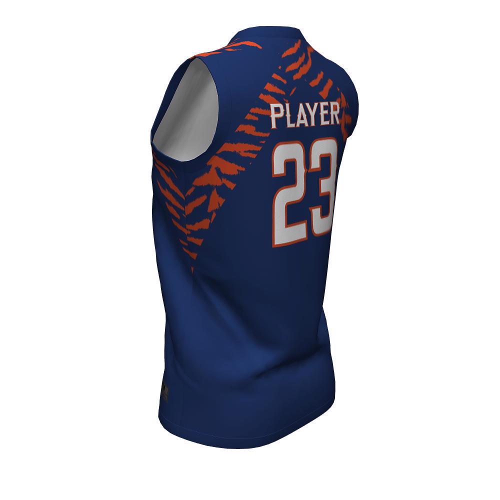 Softball Crew Neck Sleeveless Jersey Tigers CNS-04 - view 4