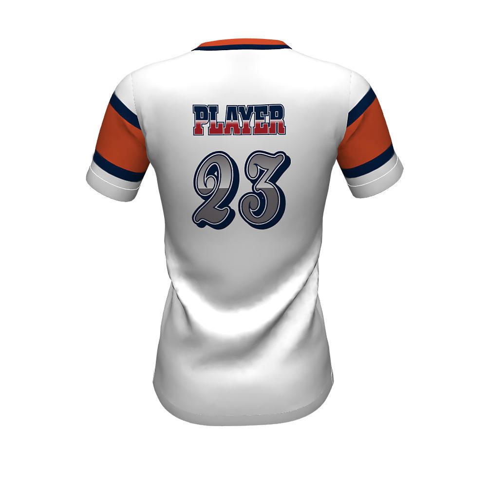 Softball V Neck Jerseys Chicago FVN-01 - view 2