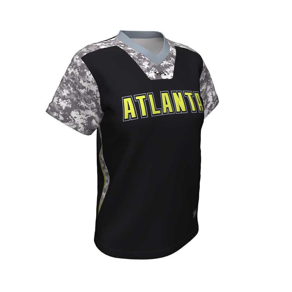 Softball  V Neck Jerseys Atlants FVN-02