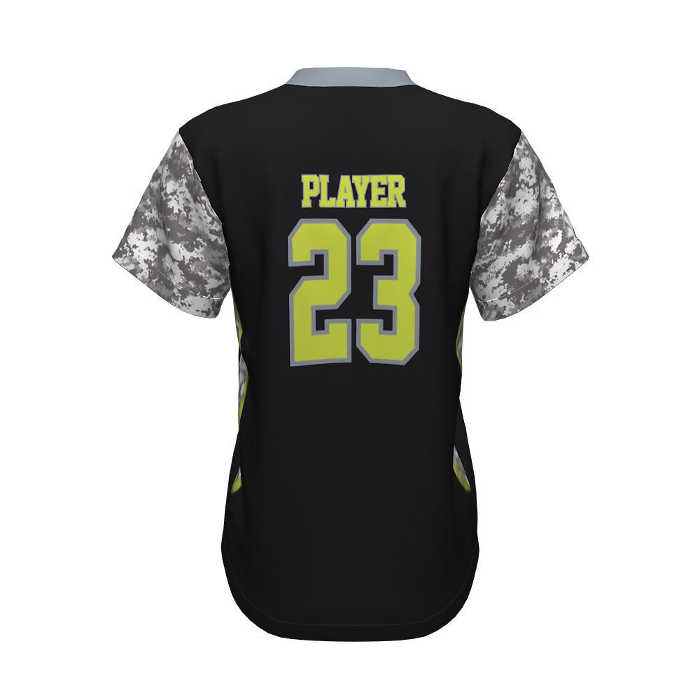 Softball  V Neck Jerseys Atlants FVN-02 - view 2