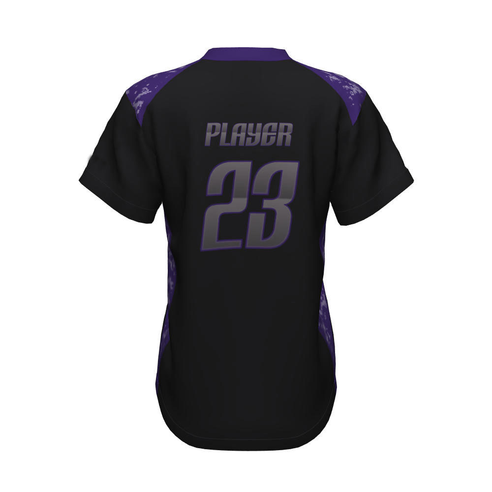Softball  V Neck Jerseys Charges FVN-05 - view 2