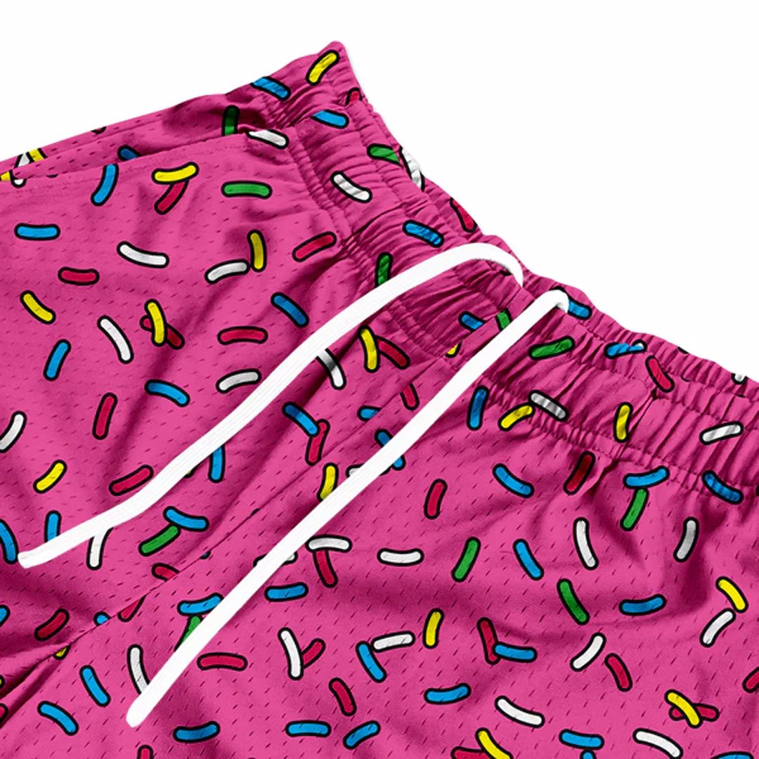 Custom 5inch Inseam Sublimation Shorts in Unisex for Summer in High Quality Dry fit Polyester Mesh - view 5