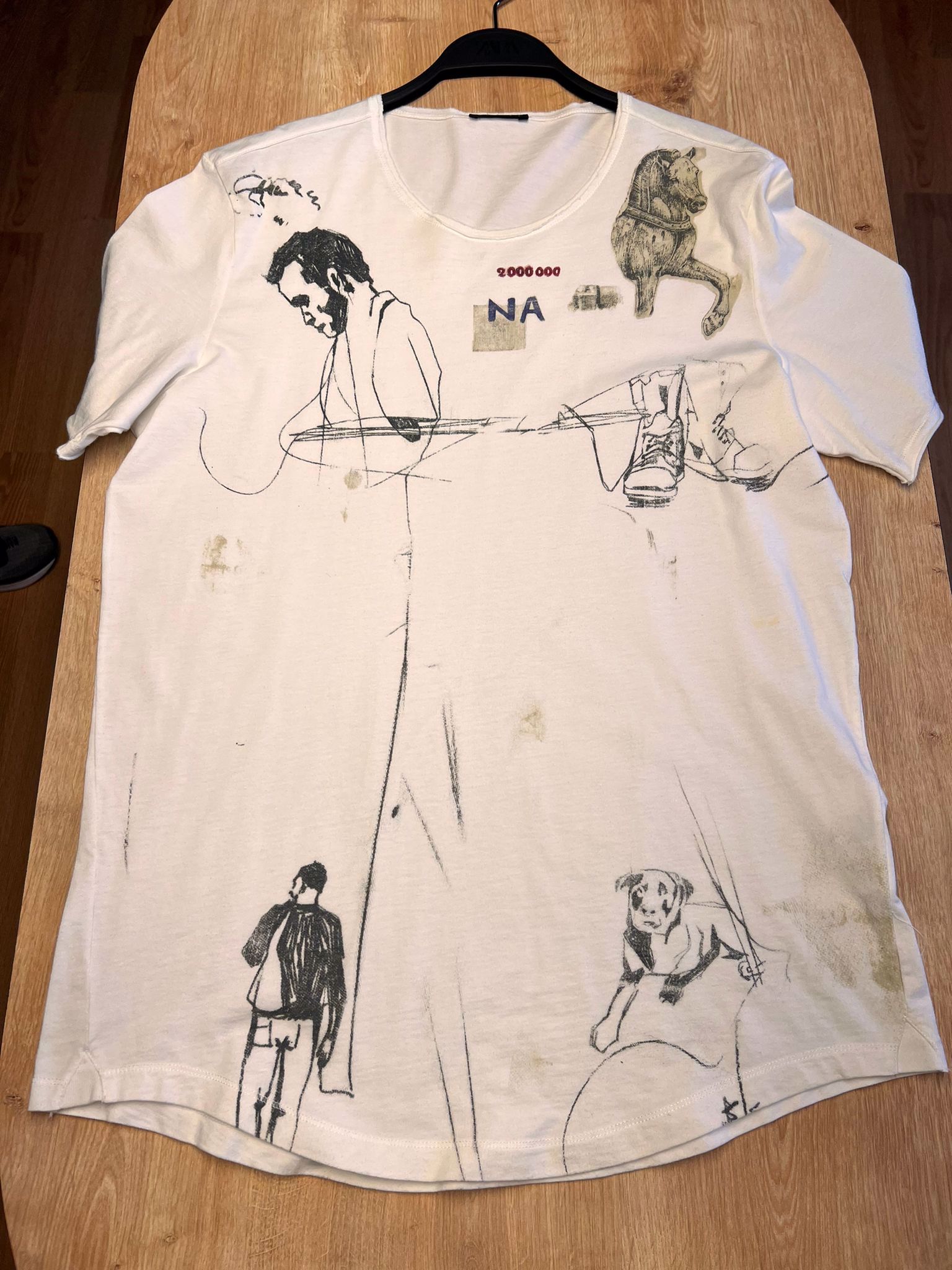 %100 cotton 200 gsm printed unisex t-shirt