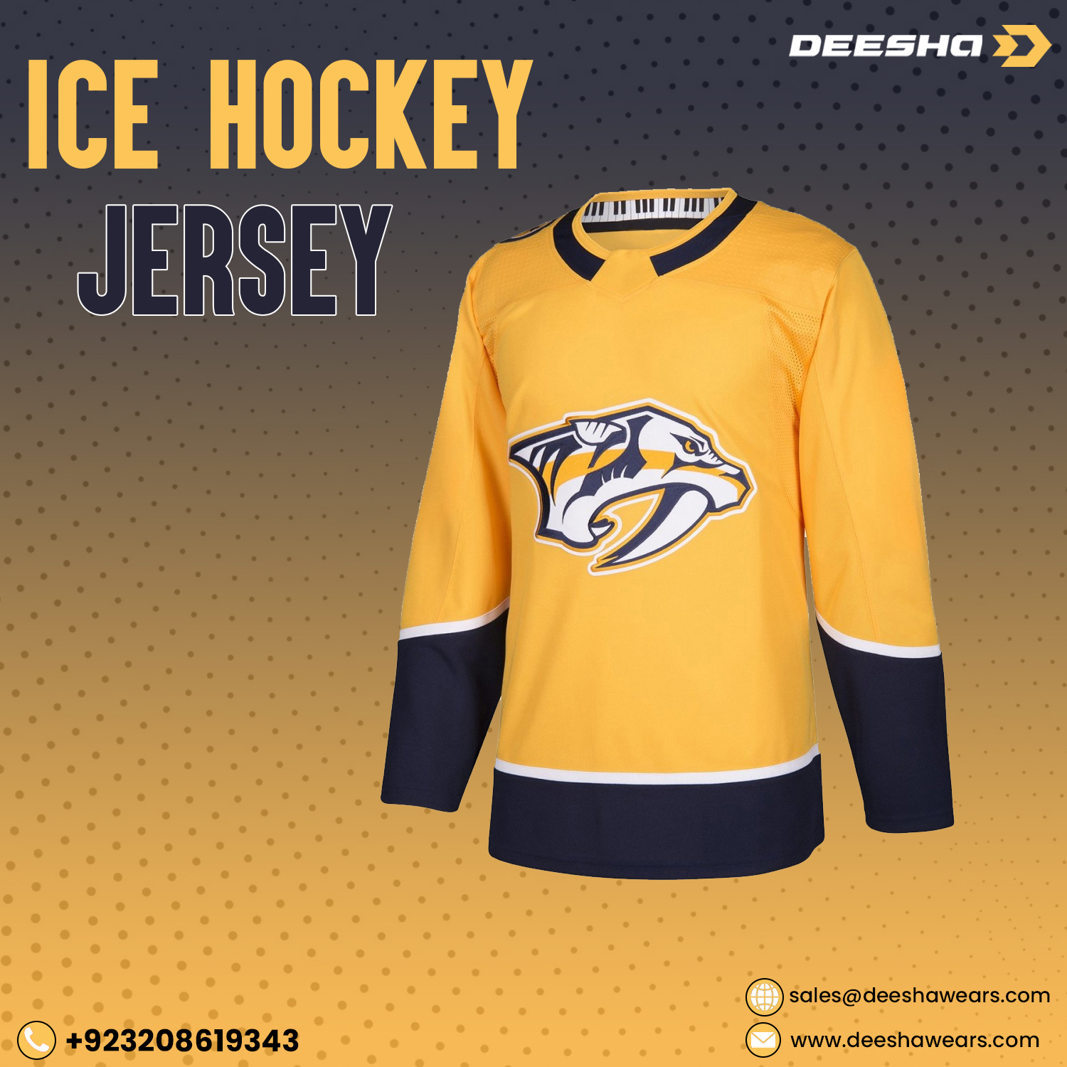 Ice Hockey Jerseys Montgomery IHJ-01 - view 9