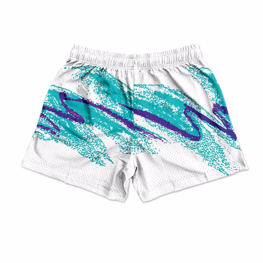 "Stay Cool in Style: Custom 5-Inch Inseam Sublimation Shorts Unisex High-Quality Dry Fit Mesh - view 8