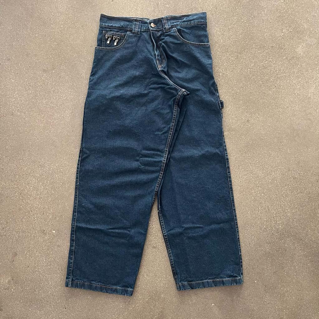 Custom Design Denim Pants with your brand logo and design - view 2