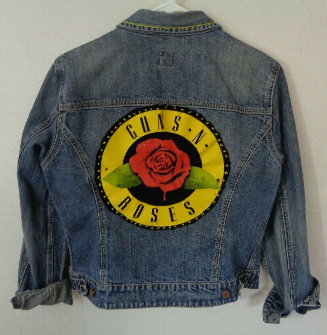 Denim jacket with custom design and logo - view 3