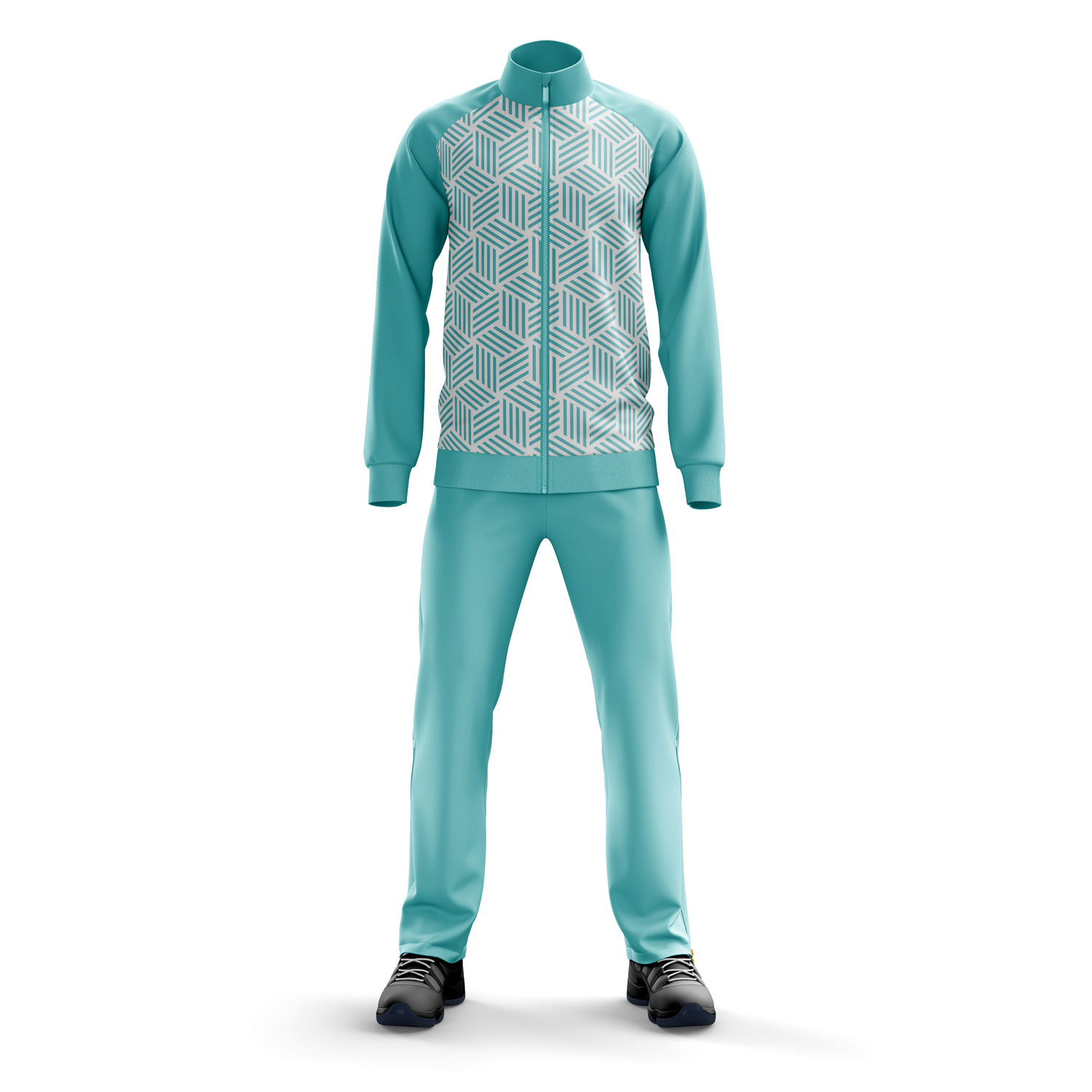 Express Yourself in Style Custom Men's Tracksuits with Vibrant, Long-Lasting Sublimation - view 2