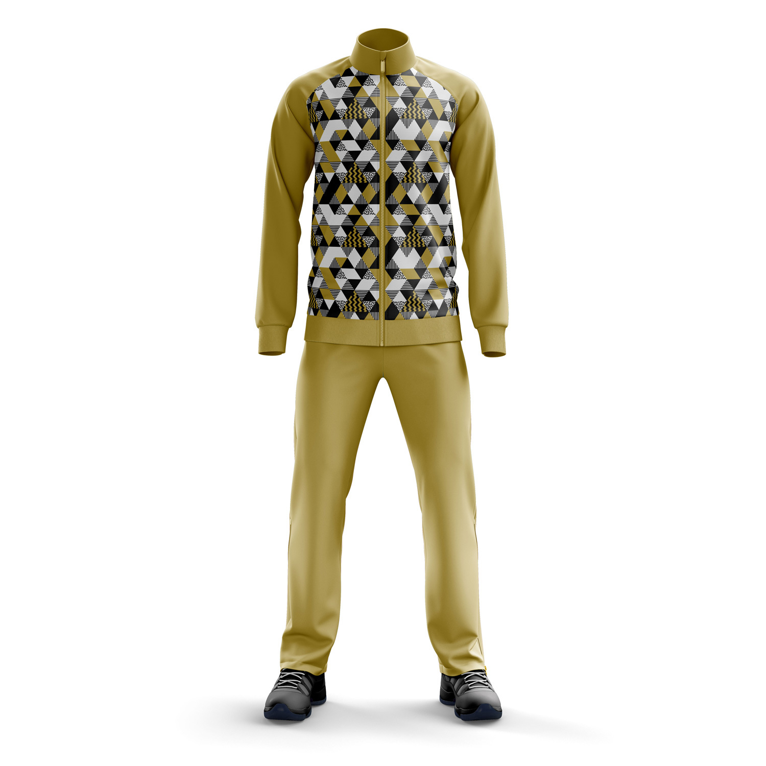 Express Yourself in Style Custom Men's Tracksuits with Vibrant, Long-Lasting Sublimation - view 3