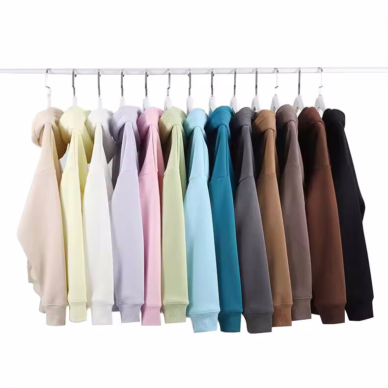 Premium Bulk 420gsm Oversized Drop Shoulder Fleece Hoodies (100% Cotton) - view 5