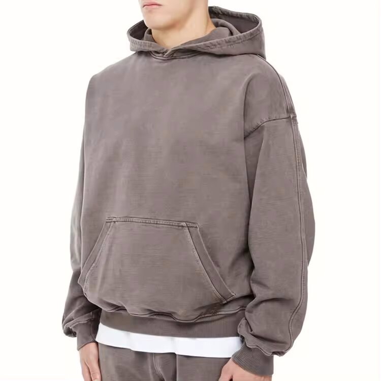 Build Your Brand: Blank Wholesale Hoodies - 420gsm Cotton, Oversized & Drop Shoulder - view 5