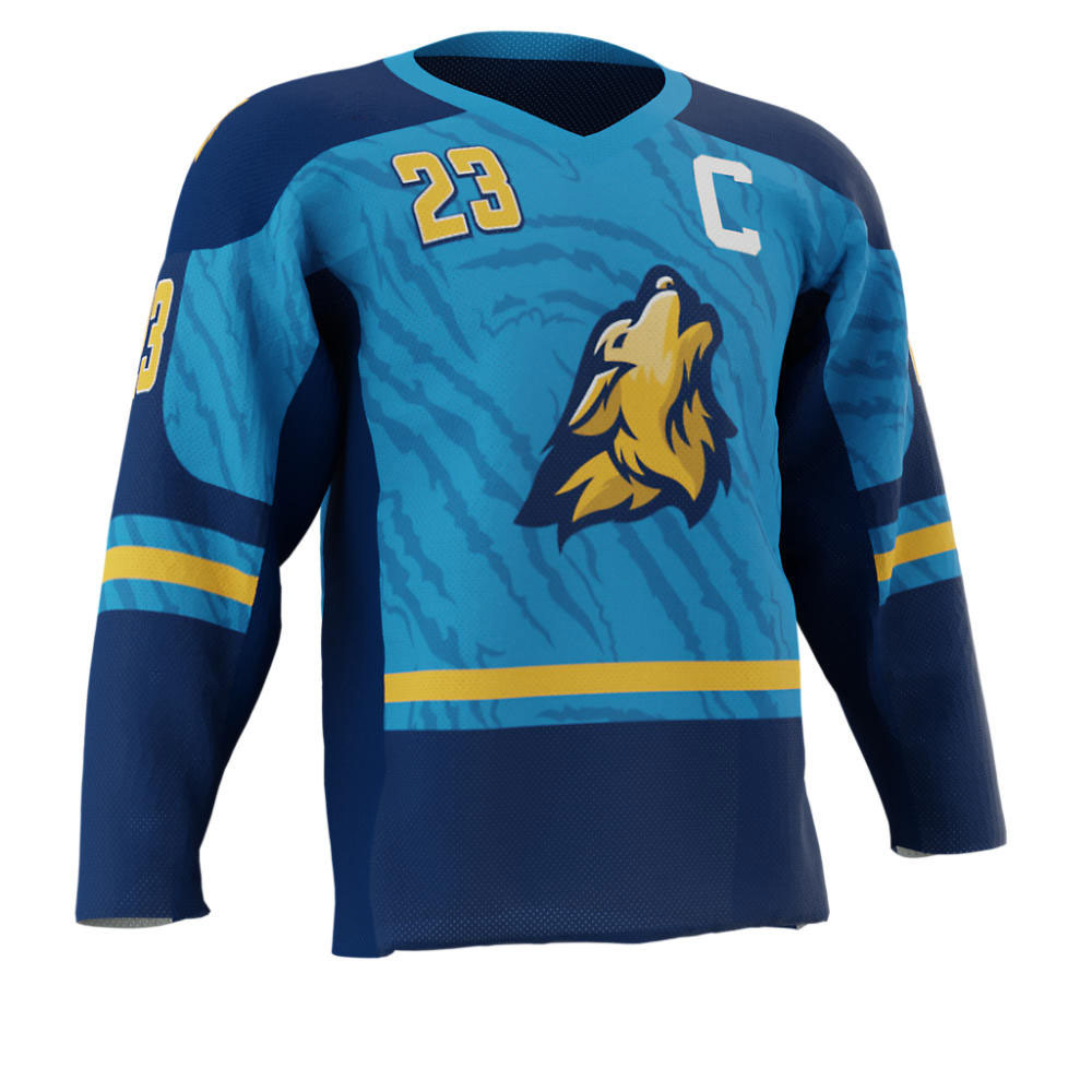 Ice Hockey Wolf Jerseys IHJ-02