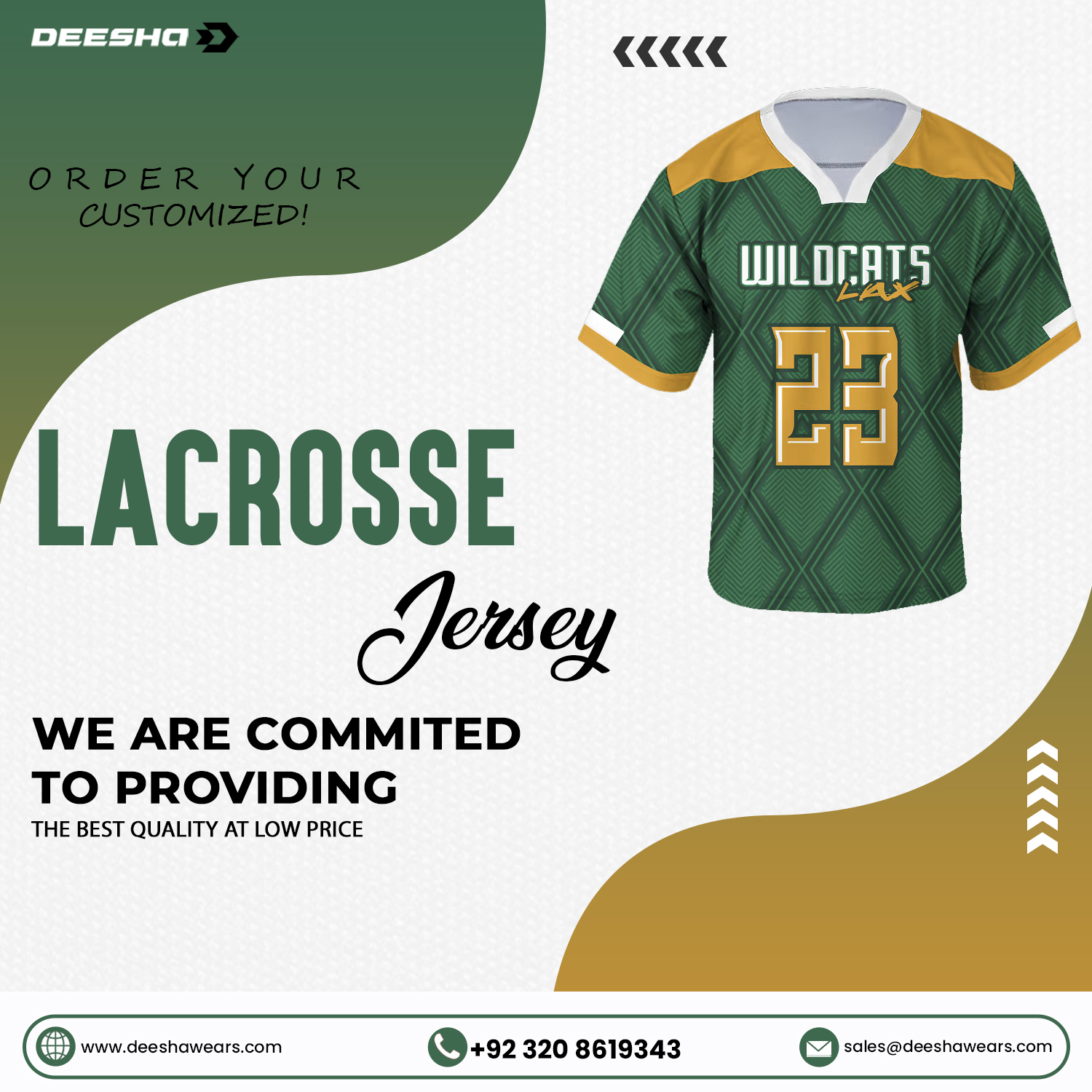 Lacrosse Jerseys Patriots LJ-01 - view 10