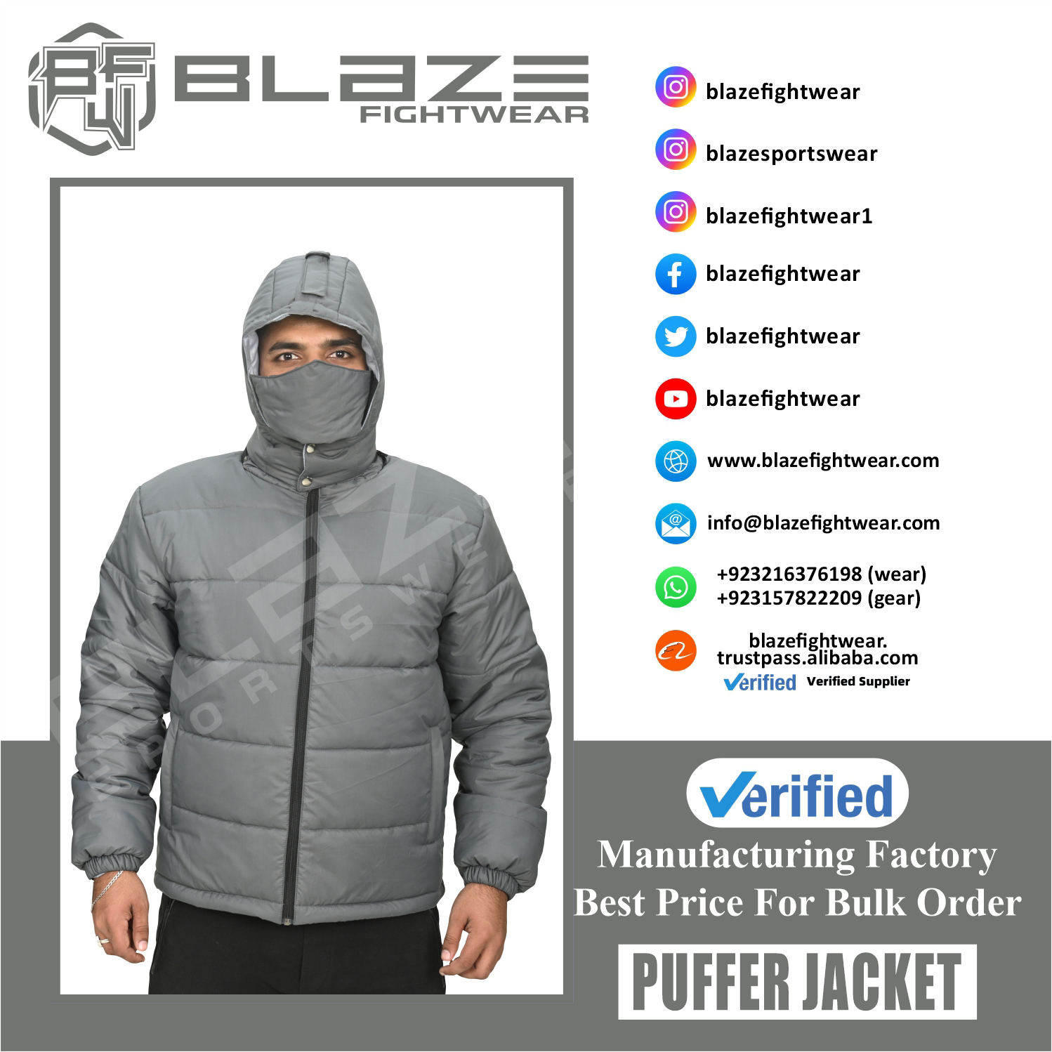 Customize puffer jacket down coat ultra light winter men waterproof breathable shell down filled - view 4