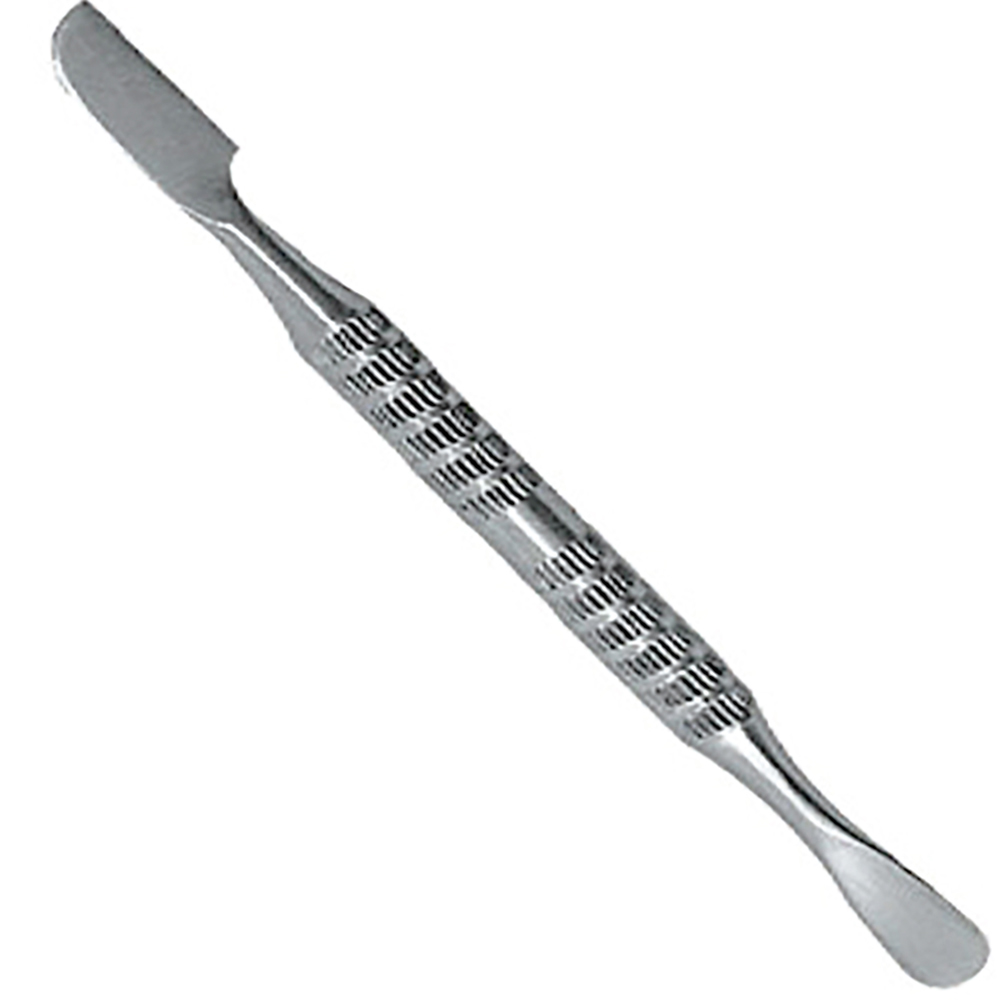 Ready to Ship wholesale High Quality Double-ended Nail Spoon Pusher Stainless Steel Manicure Tools