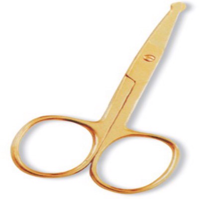 Rose Gold Durable carbon steel scissors hold their sharp edges Nickel plating on the scissors 