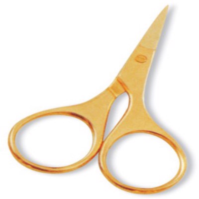 Rose Gold Durable carbon steel scissors hold their sharp edges Nickel plating on the scissors  - view 2
