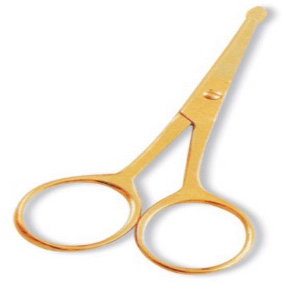 Rose Gold Durable carbon steel scissors hold their sharp edges Nickel plating on the scissors  - view 3