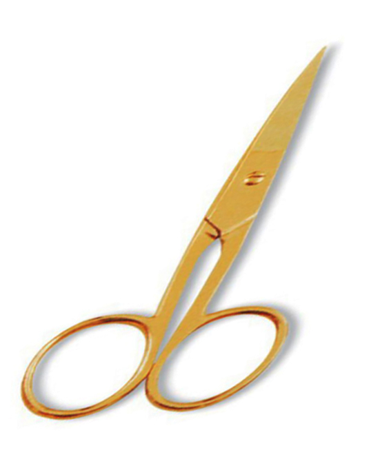 Rose Gold Durable carbon steel scissors hold their sharp edges Nickel plating on the scissors  - view 5