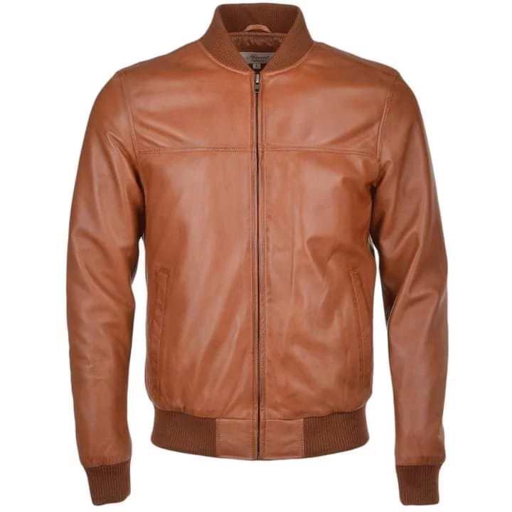 Leather Jacket Customizable Different Sizes And Colors