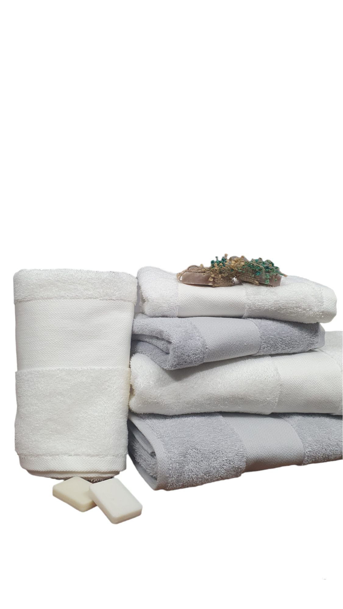 Zigzag Single Row Border Hand & Face Towel 50x90 cm - view 6