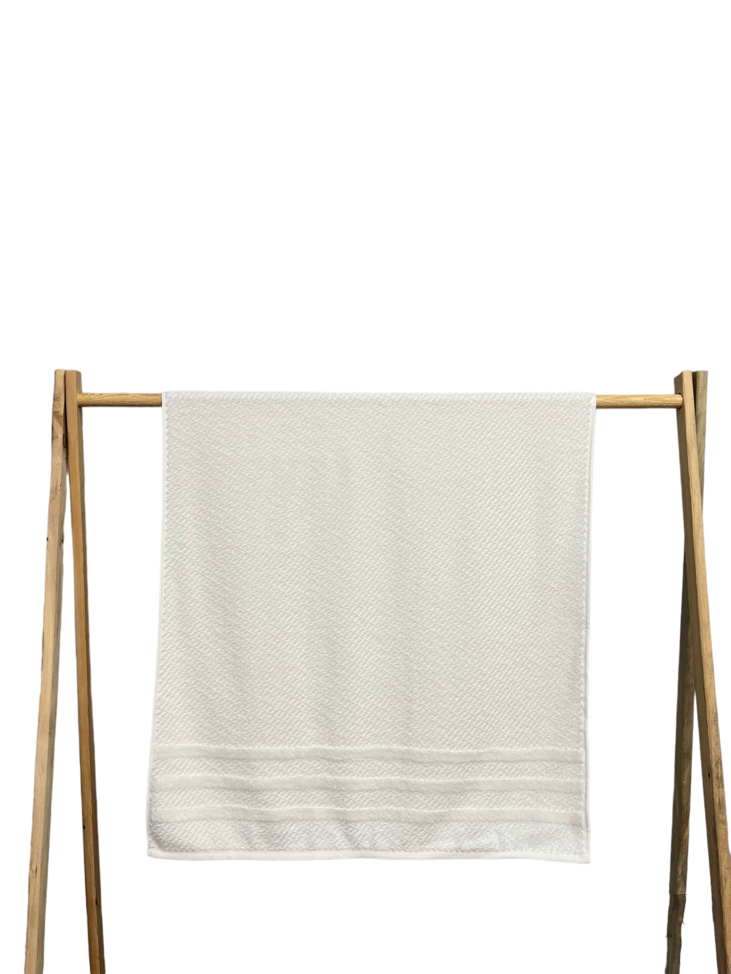 Jacquard 3 Row Bordered Bath Towel 70x140 cm - view 2