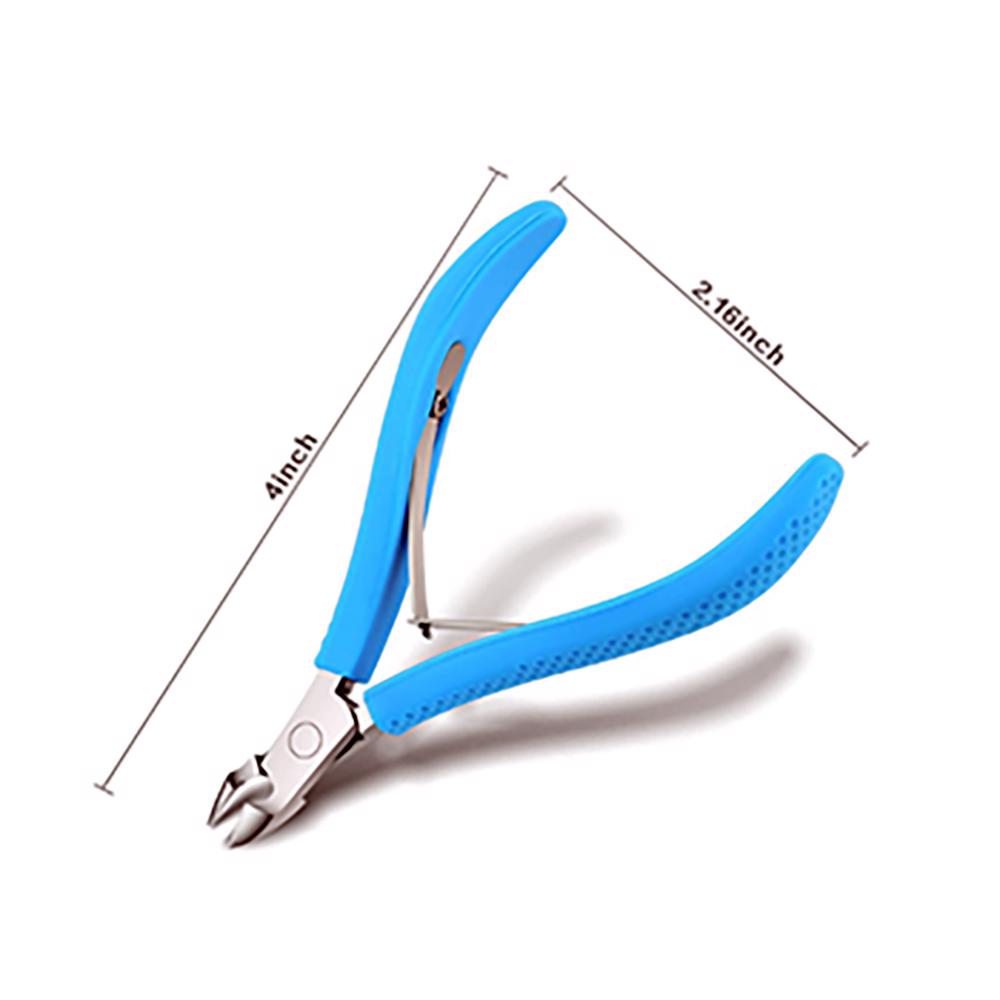 Trim Slant Tip Cuticle Trimmer Professional Stainless Steel Cuticle Remover Tool Toenails Fingernail - view 3