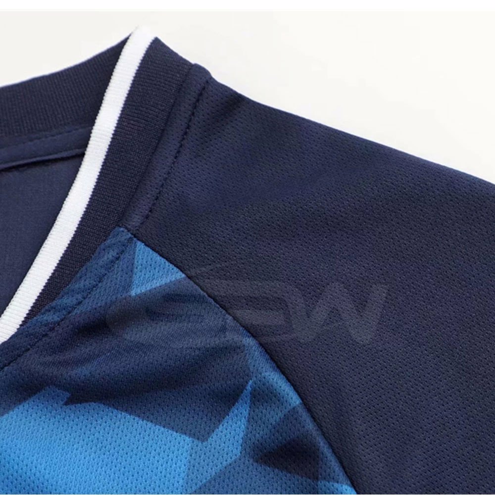 Custom Sublimation Printing Football Jersey Polyester Soccer Uniform Club Team Football Uniform  - view 4