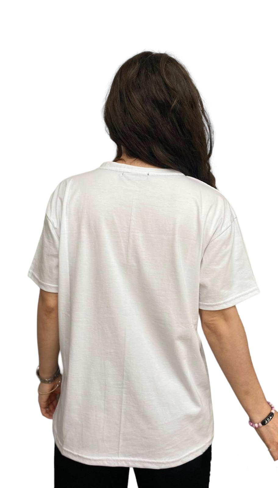  Unisex Printed Crew Neck Short Sleeve T-shirt - view 4