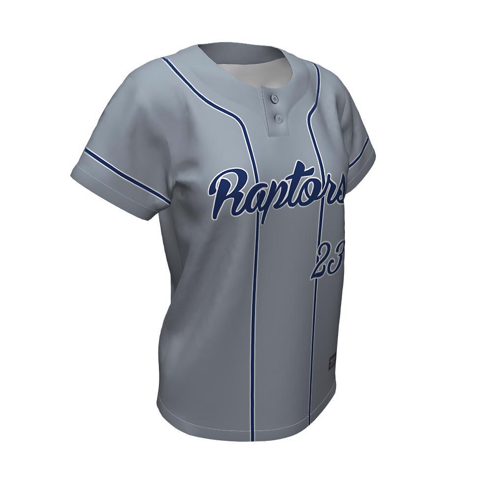 Softball Two Button Jerseys Raptors B2BJ-01