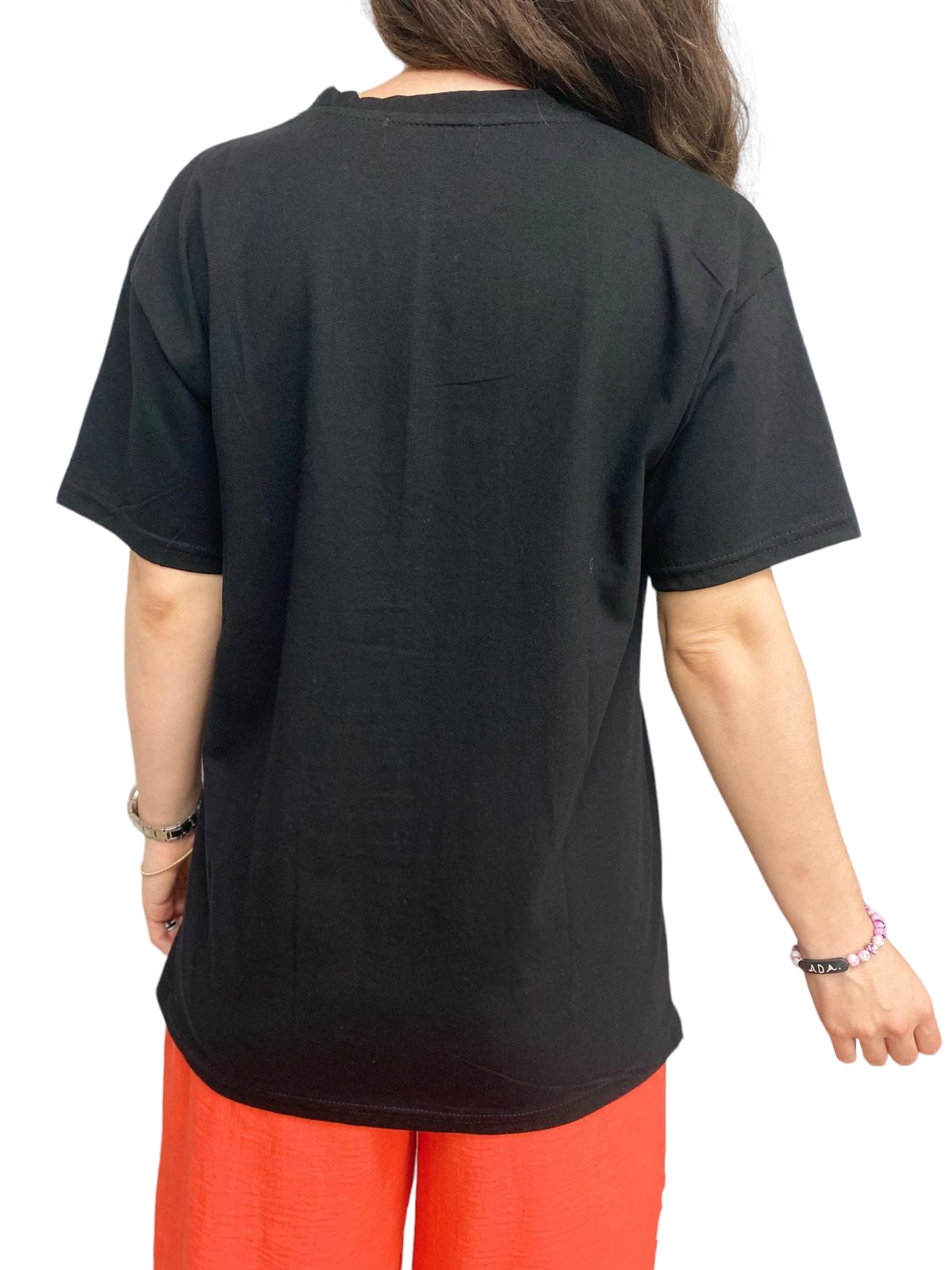 Unisex Printed Crew Neck Short Sleeve T-shirt Casual Fit - view 2