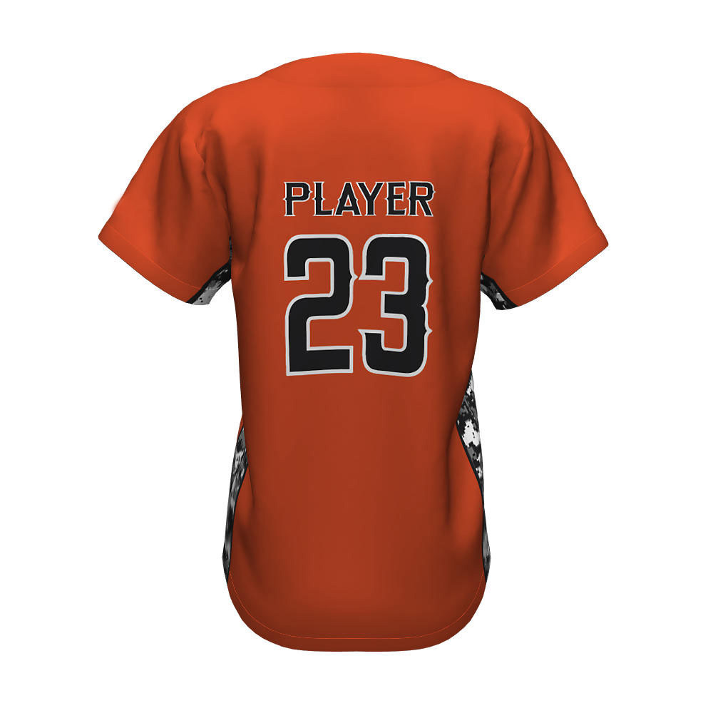 Softball Two Button Jerseys Kings B2BJ-04 - view 2