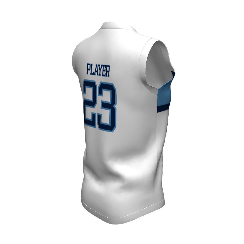 Softball V Neck Sleeveless Jerseys Chicago VNSJ-01 - view 3
