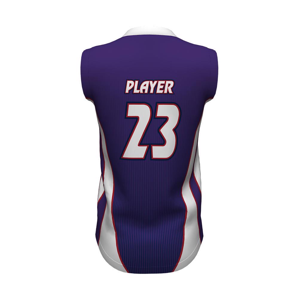 Softball V Neck Sleeveless Jerseys Desrosers VNSJ-02 - view 2