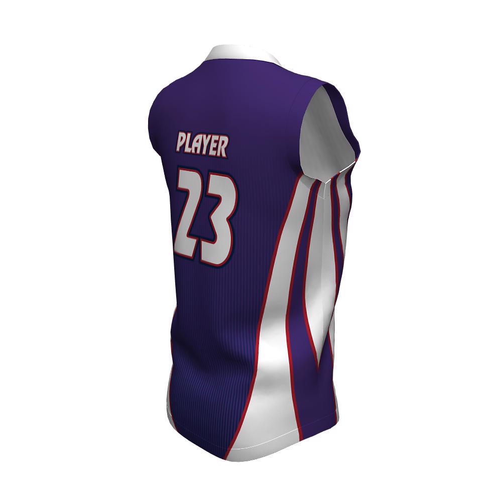 Softball V Neck Sleeveless Jerseys Desrosers VNSJ-02 - view 3