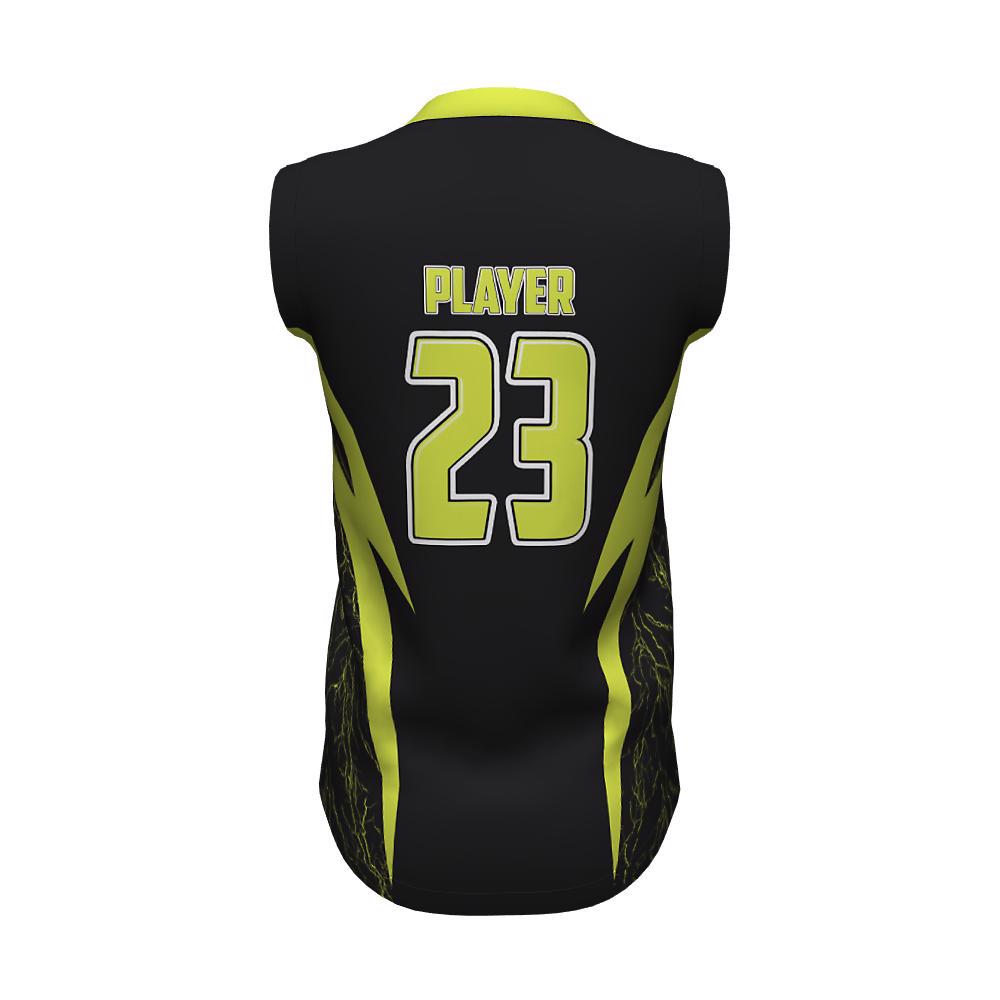 Softball V Neck Sleeveless Jerseys Thunder VNSJ-03  - view 2