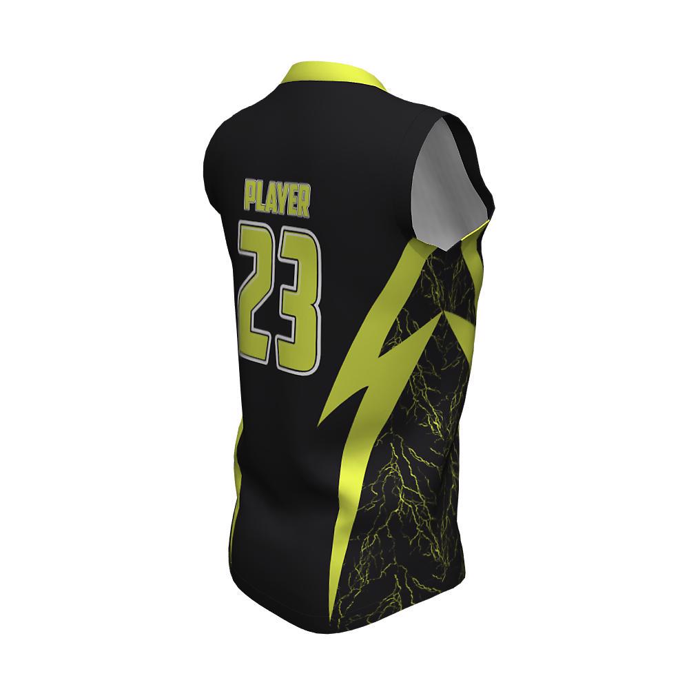 Softball V Neck Sleeveless Jerseys Thunder VNSJ-03  - view 3