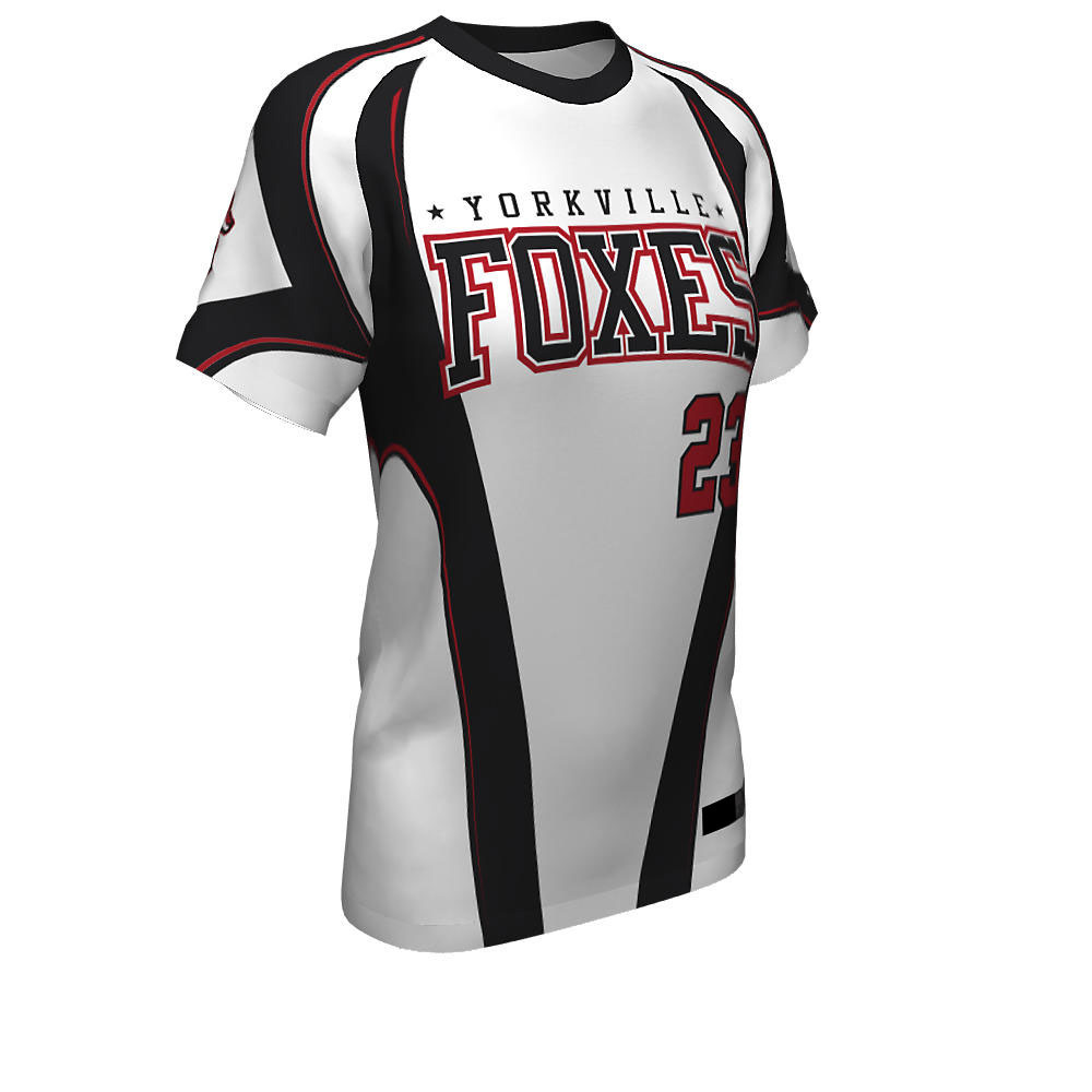 Softball Crew Neck Jerseys Foxes CNJ-02