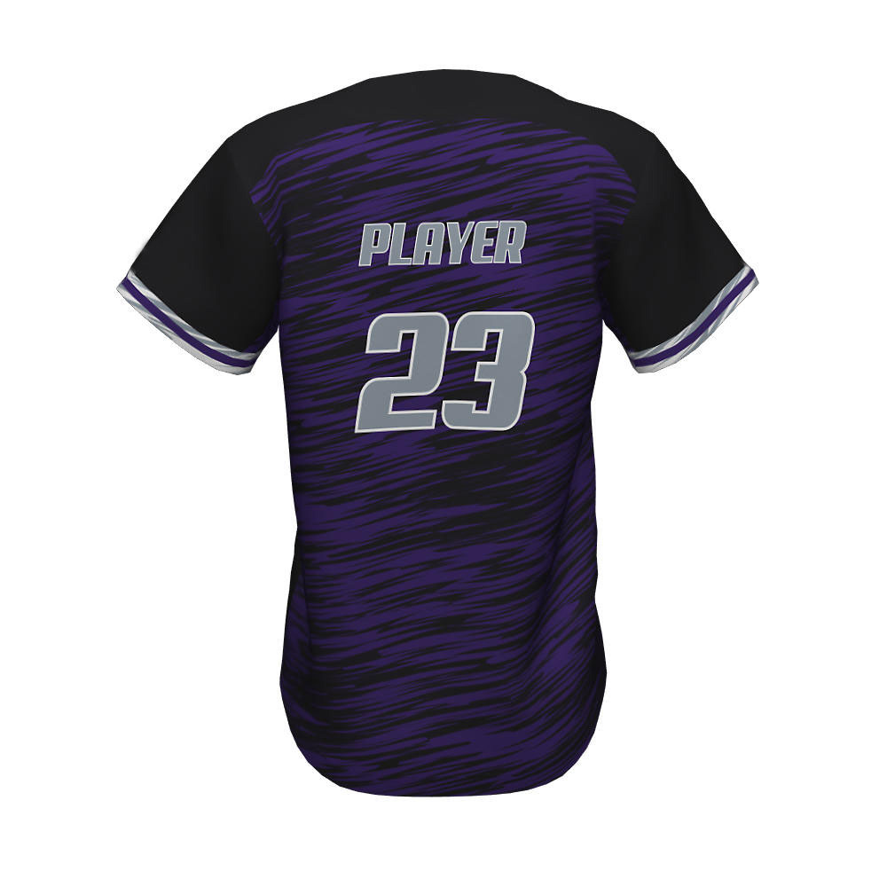  Sublimation Softball Full Button Jerseys Shoch FBJ-01 - view 2