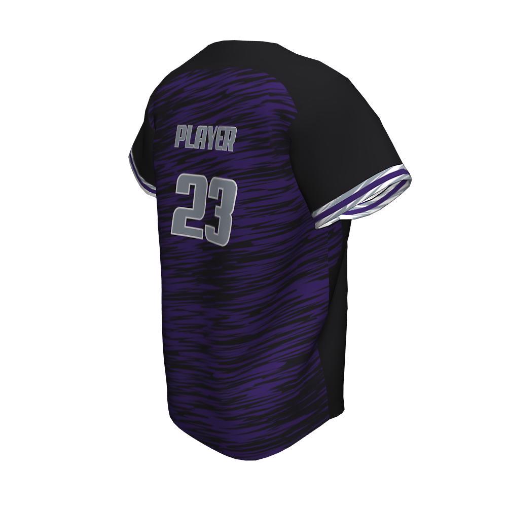  Sublimation Softball Full Button Jerseys Shoch FBJ-01 - view 3
