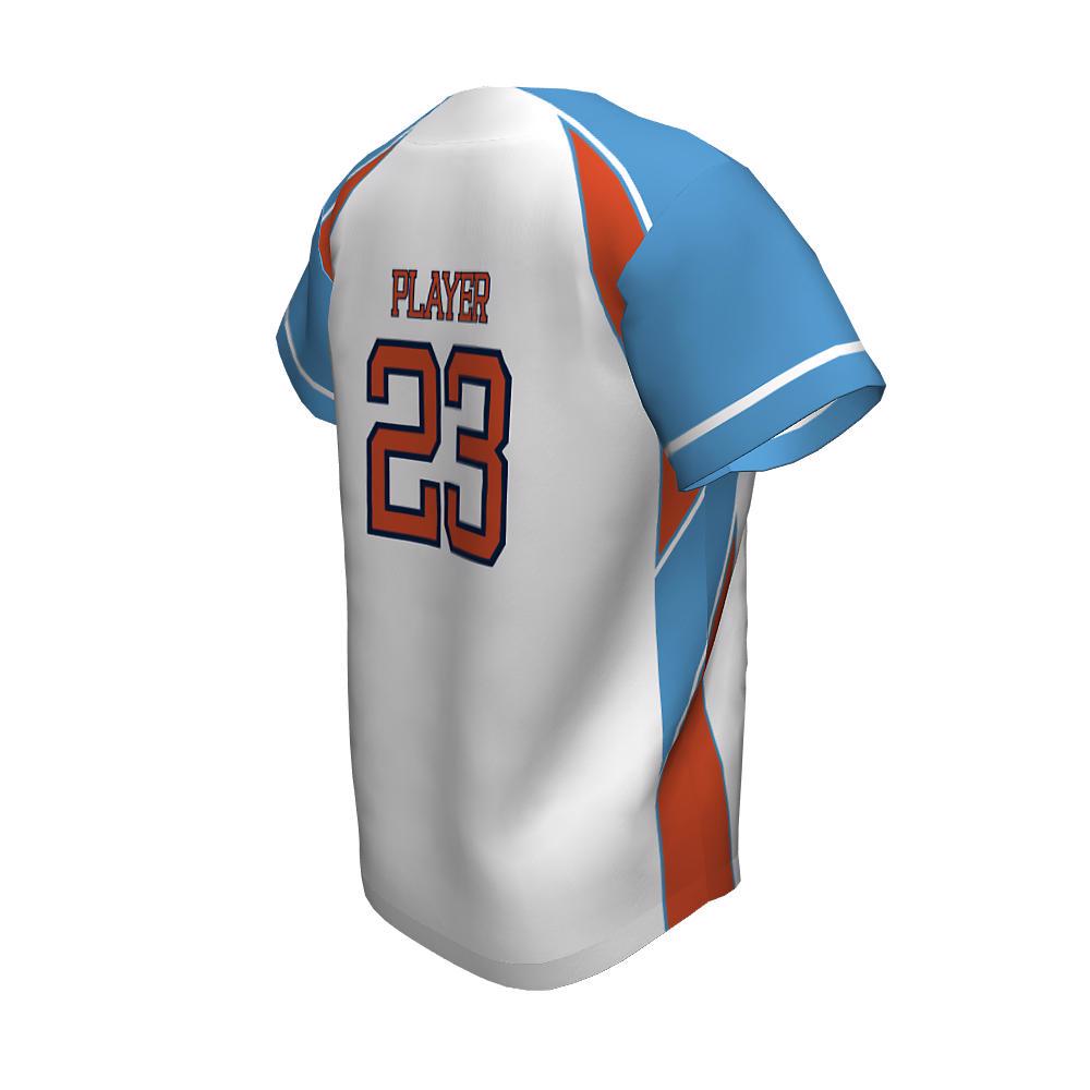 Sublimation Softball Full Button Jerseys Cavaliers FBJ-03 - view 3